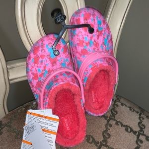 Kids Fuzzy Crocs NWT